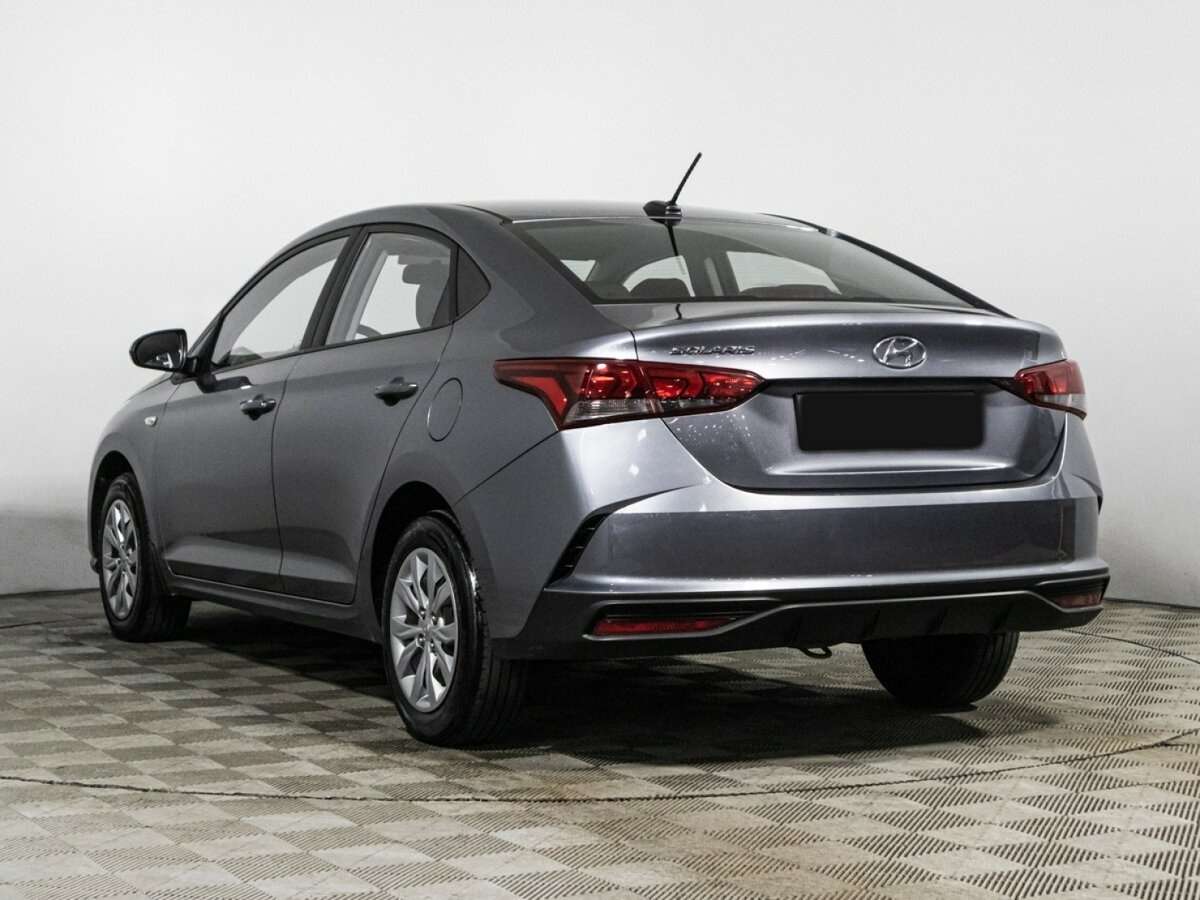 Hyundai Solaris 2021 года с пробегом. Фото: #6