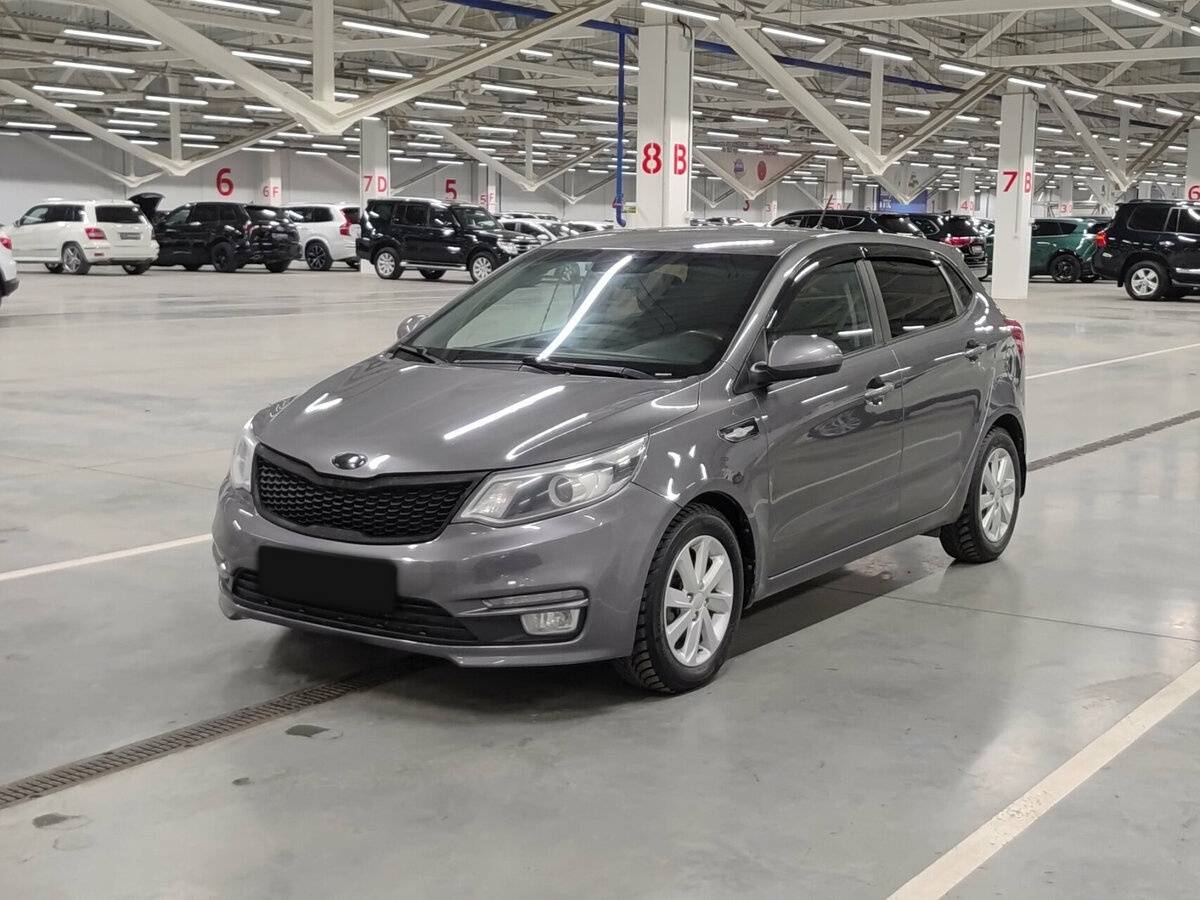 Kia Rio 2016 года с пробегом. Посмотреть фото