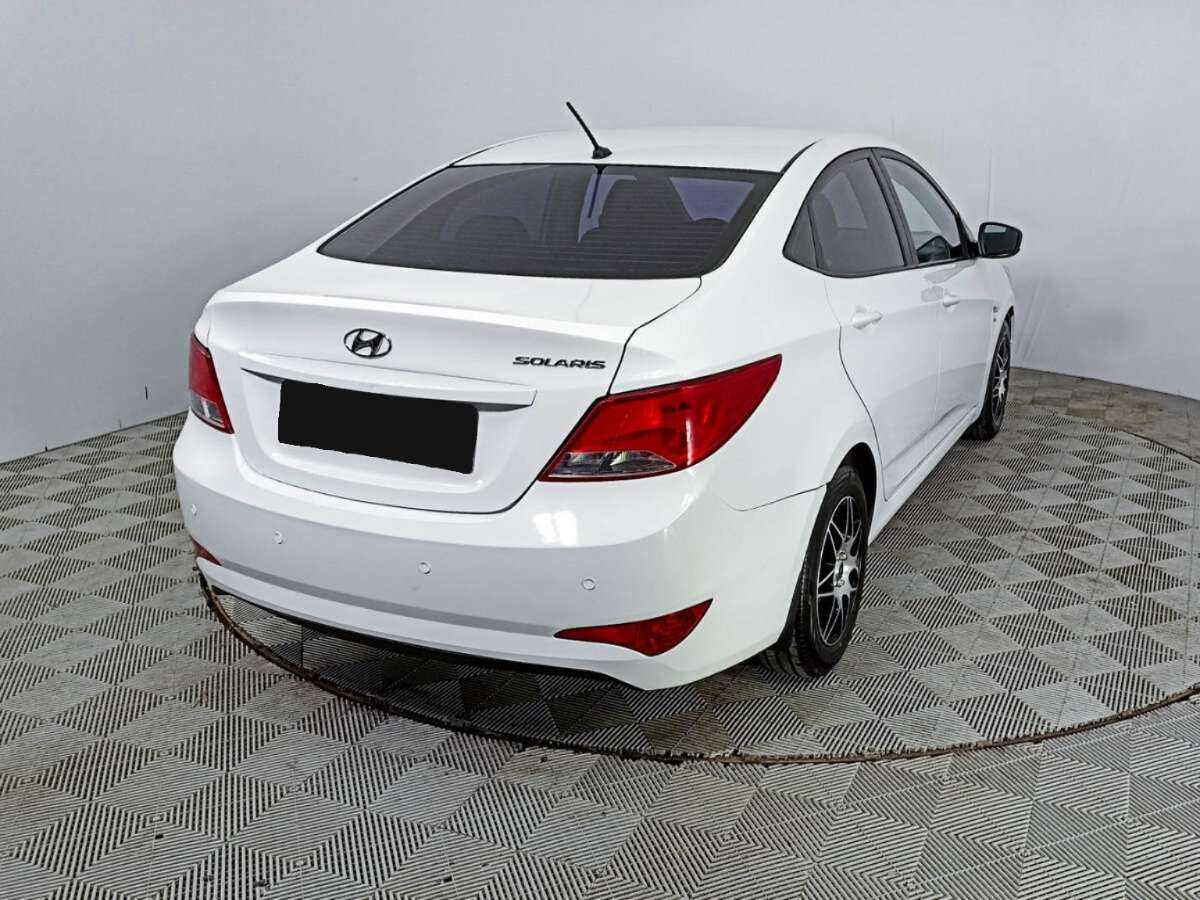 Hyundai Solaris 2015 года с пробегом. Фото: #4
