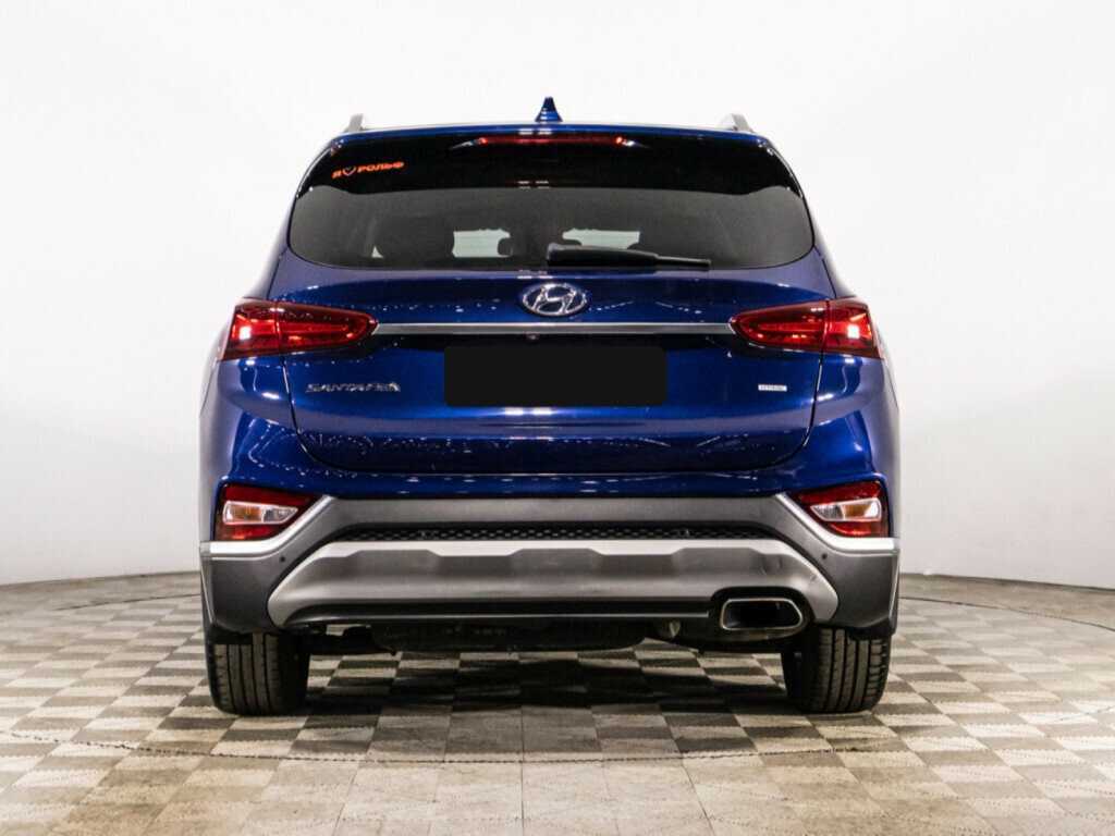 Hyundai Santa Fe 2019 года с пробегом. Фото: #5