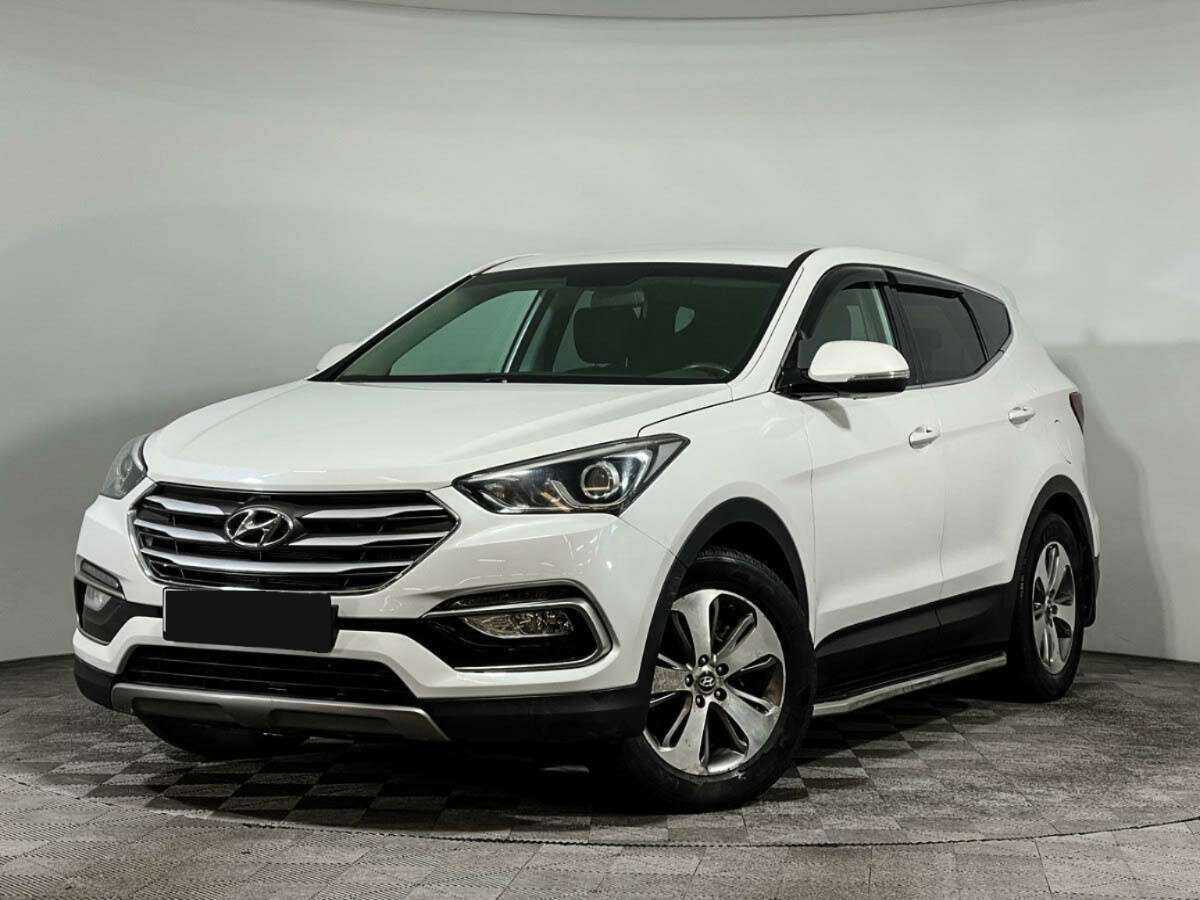 Hyundai Santa Fe 2017 года с пробегом. Посмотреть фото