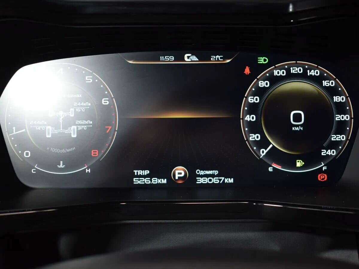 Geely Tugella 2021 года с пробегом. Фото: #13