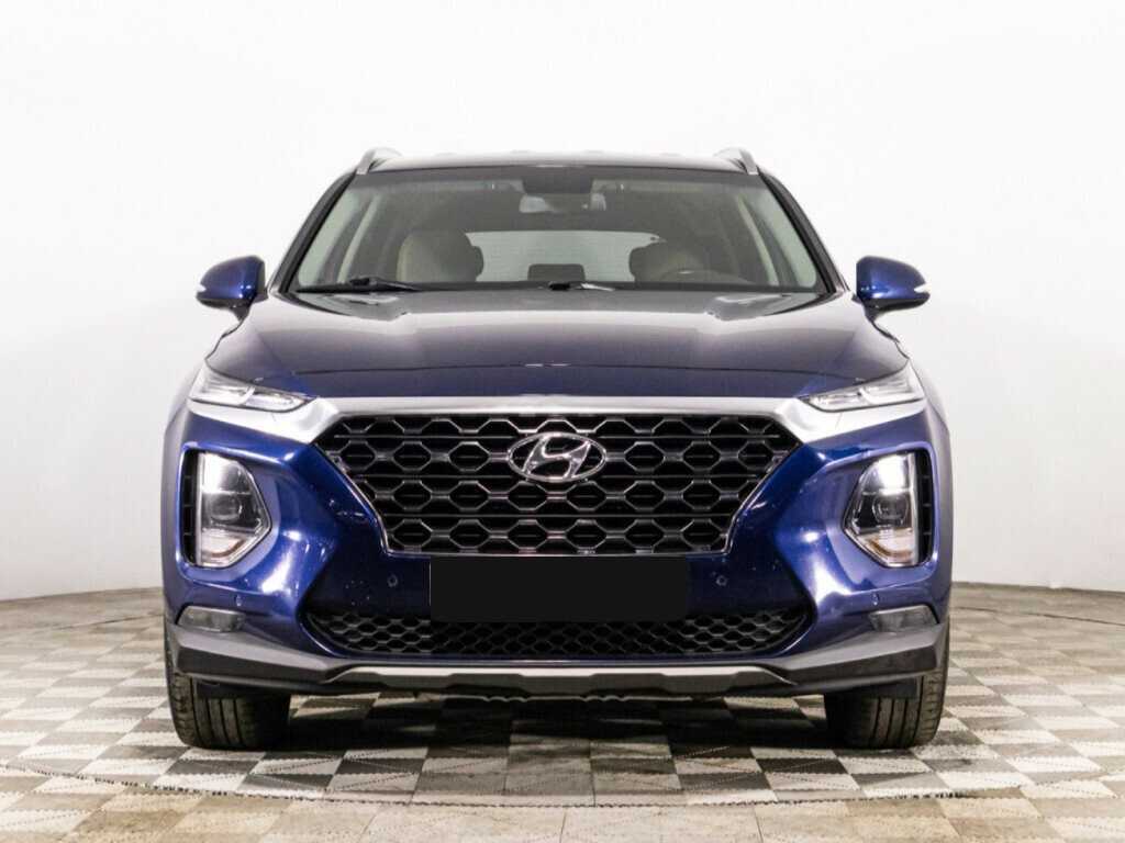Hyundai Santa Fe 2019 года с пробегом. Фото: #1