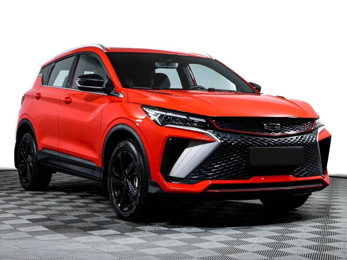 Geely Coolray 2024 года с пробегом. Фото: #2