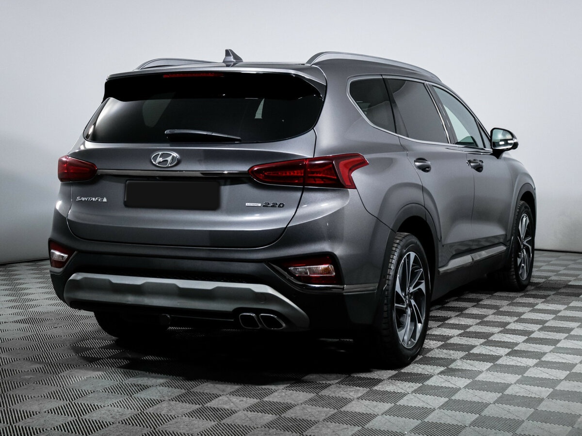 Hyundai Santa Fe 2019 года с пробегом. Фото: #4