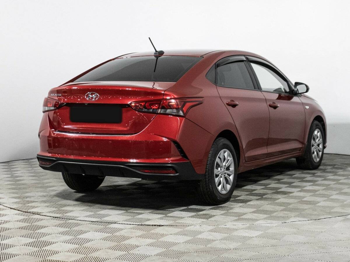 Hyundai Solaris 2021 года с пробегом. Фото: #4