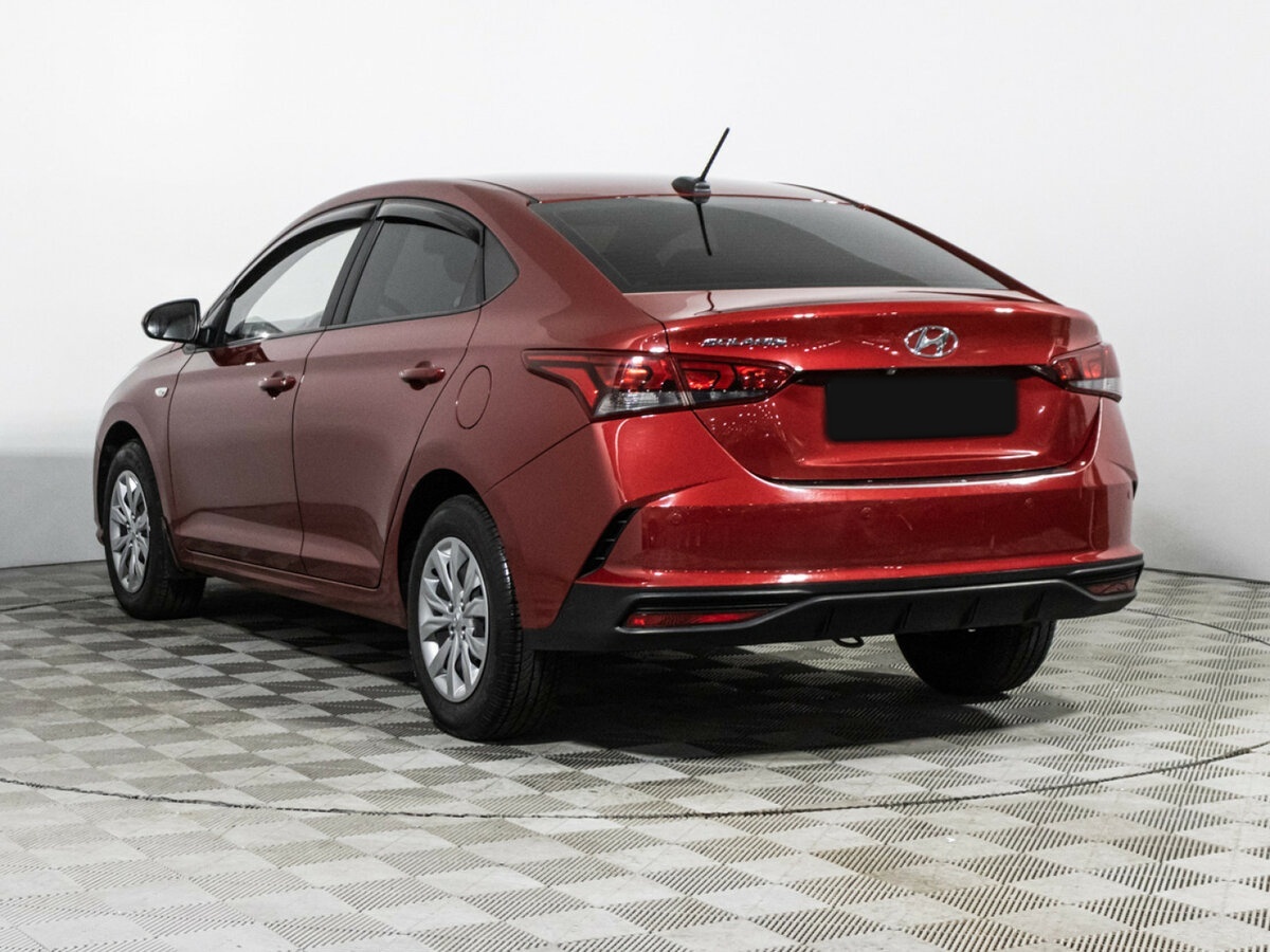 Hyundai Solaris 2021 года с пробегом. Фото: #6