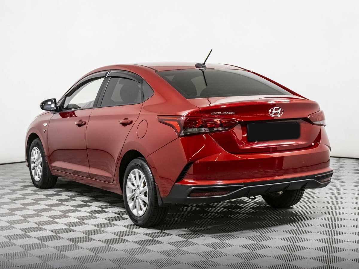 Hyundai Solaris 2021 года с пробегом. Фото: #6