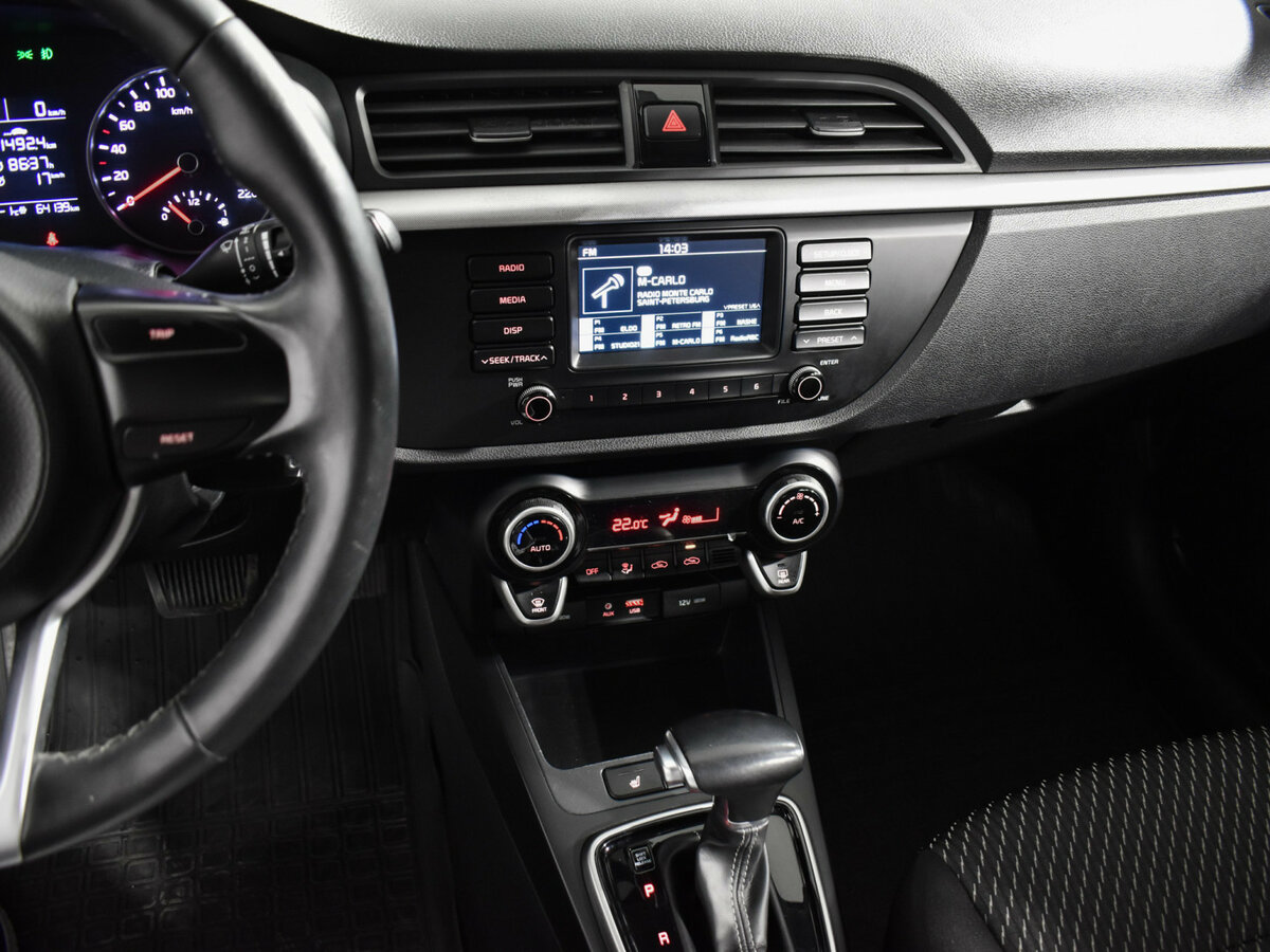 Kia Rio 2018 года с пробегом. Фото: #17